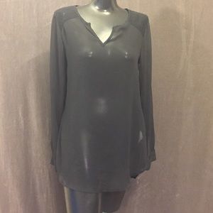 Sheer black Mossimo blouse.